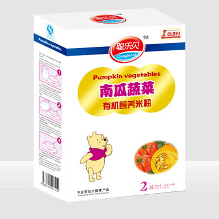 聰樂貝南瓜蔬菜有機營養(yǎng)米粉