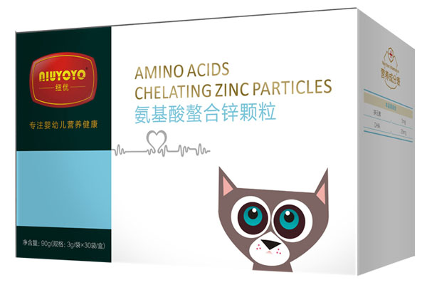 紐優(yōu)氨基酸螯合鋅顆粒