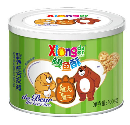 熊大熊二營養(yǎng)配方深海鰻魚酥
