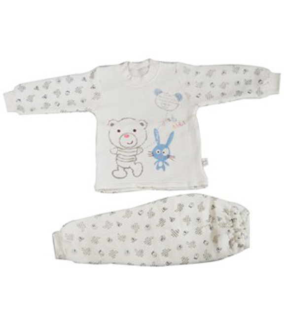 嬰比迪竹纖維圓領套裝