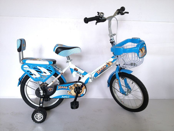 機(jī)器貓機(jī)器貓卡宴折疊16#藍(lán)自行車(chē)