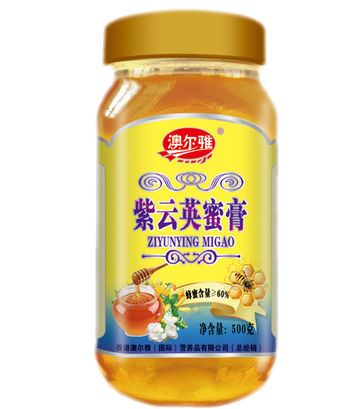 澳爾雅紫云英蜜膏500克