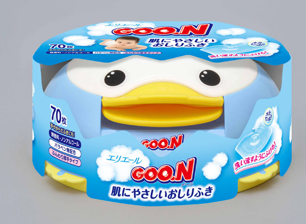 大王嬰兒濕巾70枚盒裝