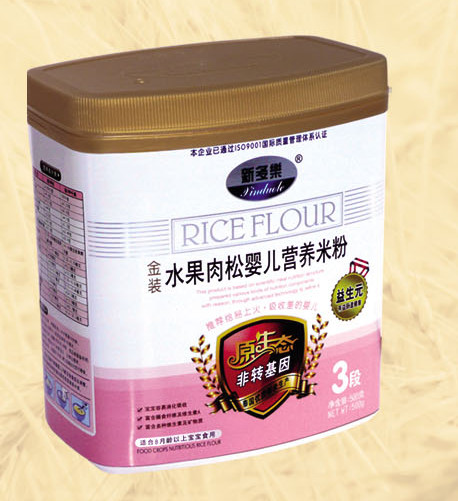 新多樂水果肉松嬰兒營(yíng)養(yǎng)米粉3段