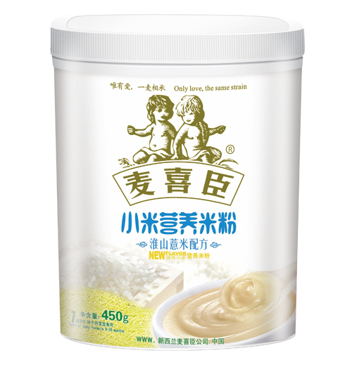 麥喜臣小米營(yíng)養(yǎng)米粉淮山薏米配方罐裝