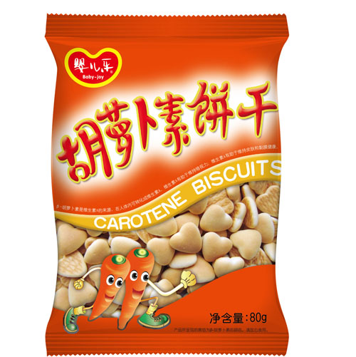 嬰兒樂胡蘿卜素餅干80G