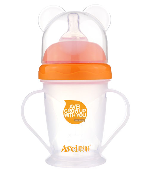 噯唯奶嘴式水杯(180ml)橙色