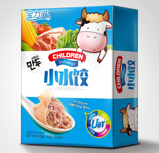 寶力滋豬肉小水餃