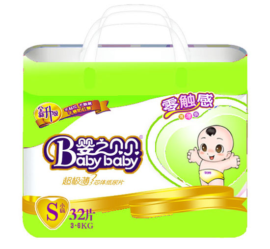 嬰之貝貝超極薄尿褲小號32片