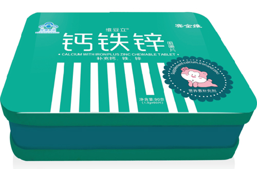 賽金維鈣鐵鋅咀嚼片