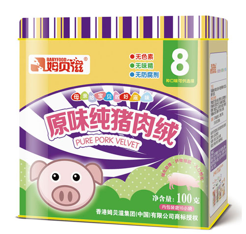 姆貝滋原味豬肉絨