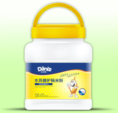 達尼斯鈣鐵鋅硒水蘇糖護暢米粉1段