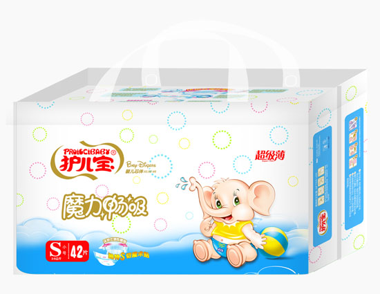 護兒寶魔力暢吸嬰兒芯體紙尿褲S碼中包