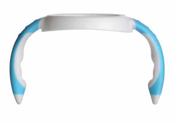 萌多多寬口雙色手柄藍色