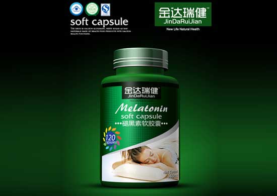 金達(dá)瑞健褪黑素軟膠囊