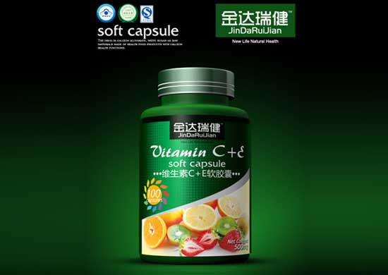 金達瑞健維生素C+E軟膠囊