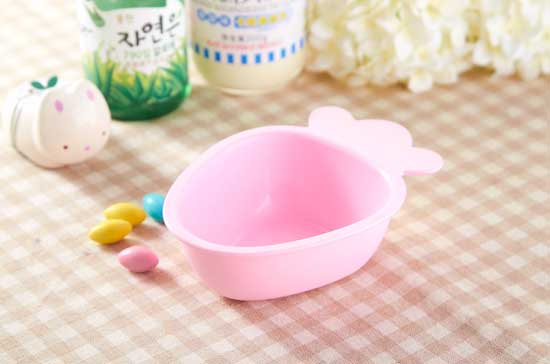 樂米樂田園系列草莓兒童研磨碗(紅色)