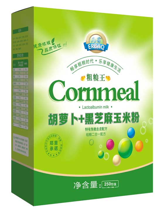 兒葆胡蘿卜+黑芝麻玉米粉