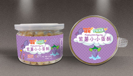 蓓寵蓓寵紫薯小小蛋酥