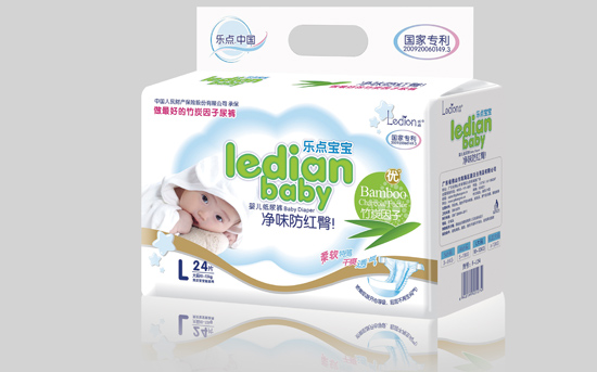 樂點(diǎn)寶寶凈味防紅臀尿褲L24片