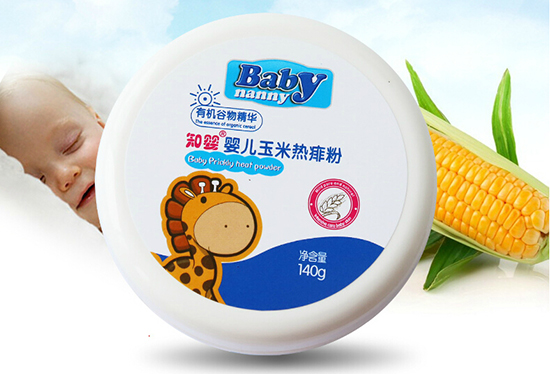 知嬰嬰兒玉米熱痱粉140g