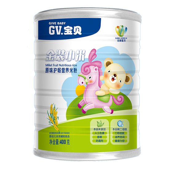 GV寶貝金裝小米原味護(hù)暢營養(yǎng)米粉