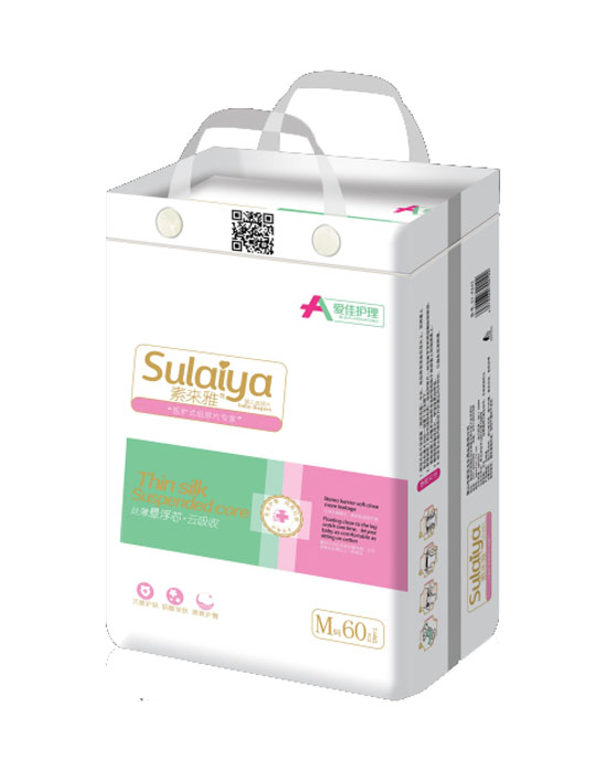 愛(ài)佳護(hù)理懸浮芯紙尿片大包M