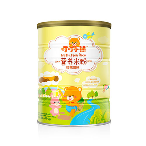 叮叮小熊營養(yǎng)米粉罐裝-核桃高鈣