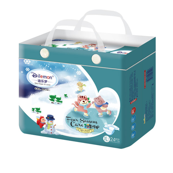 迪樂夢纖柔舒爽嬰兒紙尿褲中包XL24