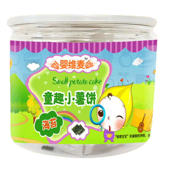 嬰維麥小薯餅海苔味