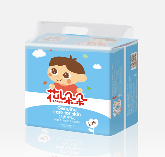 花兒朵朵嬰兒紙尿片L碼30片