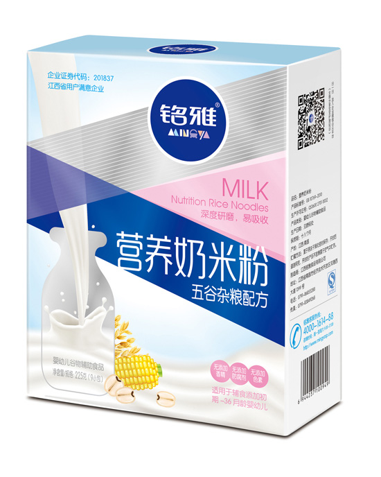 銘雅五谷雜糧營養(yǎng)奶米粉