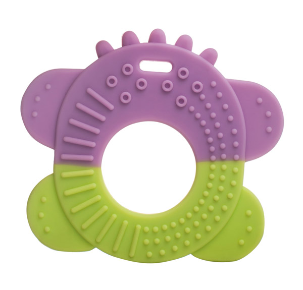 小孩國西瓜雙色全硅膠牙膠