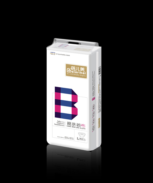 蓓兒美(親膚若布)嬰兒紙尿褲_L44