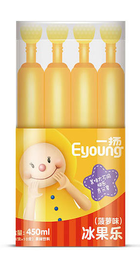 一揚(yáng)菠蘿味冰果樂(lè)