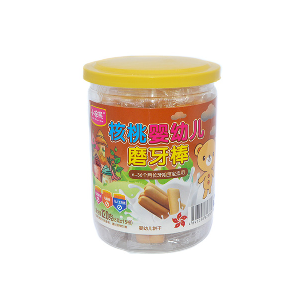 小棕熊核桃磨牙棒罐裝120g