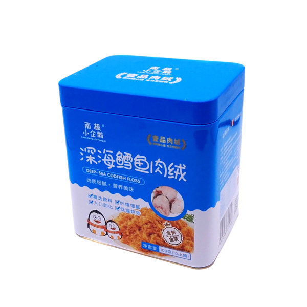 南極小企鵝深海鱈魚(yú)肉絨鐵罐