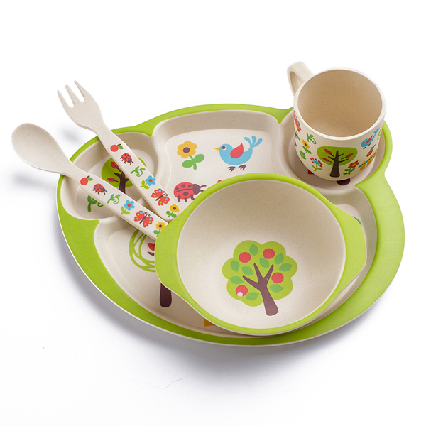 邦貝小象兒童卡通餐盤2