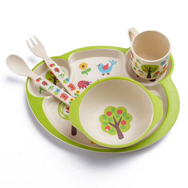 邦貝小象兒童卡通餐盤10