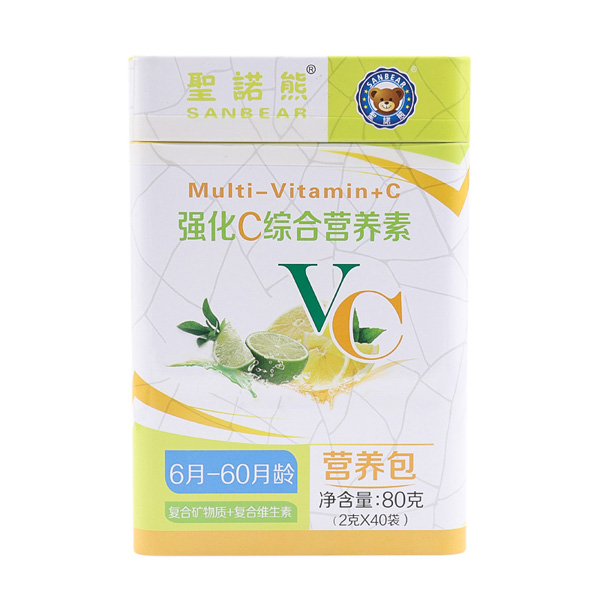 圣諾熊強(qiáng)化C綜合營養(yǎng)素40袋