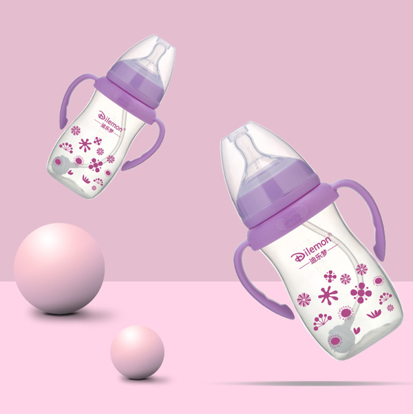 迪樂夢(mèng)PP奶瓶5135紫色