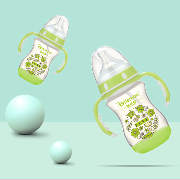 迪樂夢(mèng)PP奶瓶5139綠色