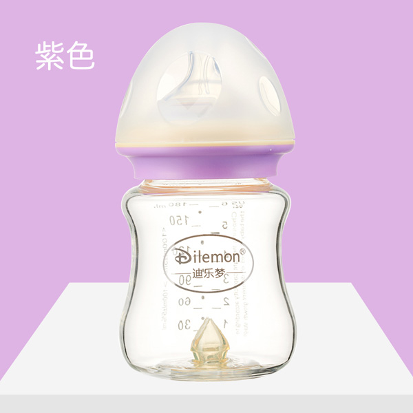 迪樂夢高鵬硅玻璃奶瓶5043紫色