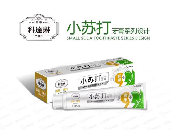 科達(dá)琳清新炫白小蘇打牙膏