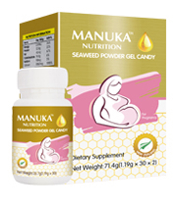 瑪露卡海藻粉凝膠糖果媽媽裝