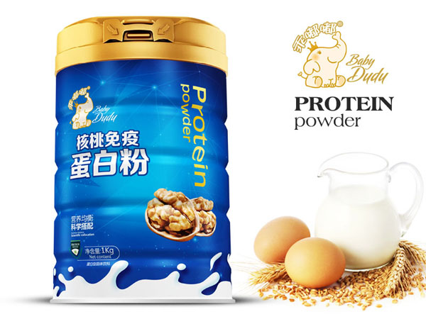 乖嘟嘟核桃免疫蛋白粉1kg鐵聽