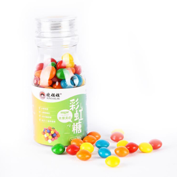 曉姐姐水果夾心彩虹糖