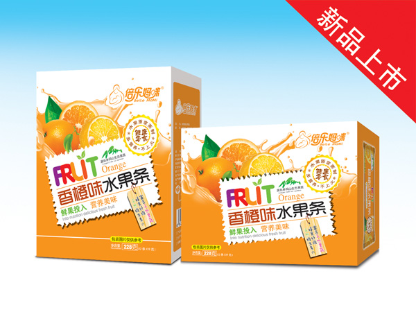 倍樂媽咪水果條-香橙味