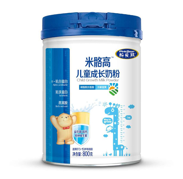 粉愛(ài)熊米骼高兒童成長(zhǎng)奶粉