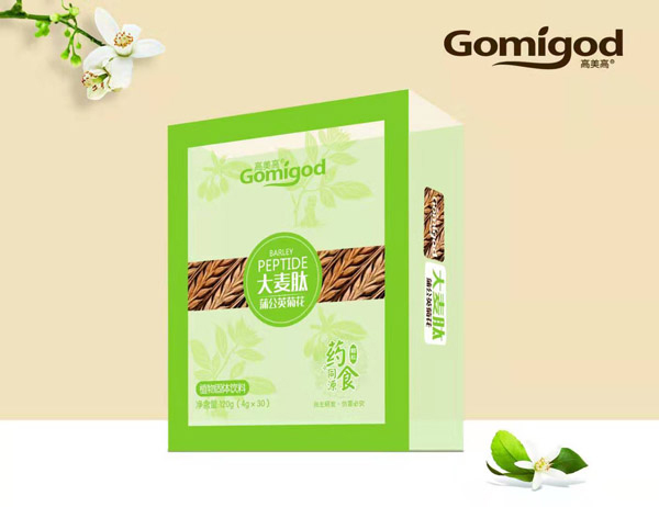 高美高大麥肽蒲公英菊花植物固體飲料